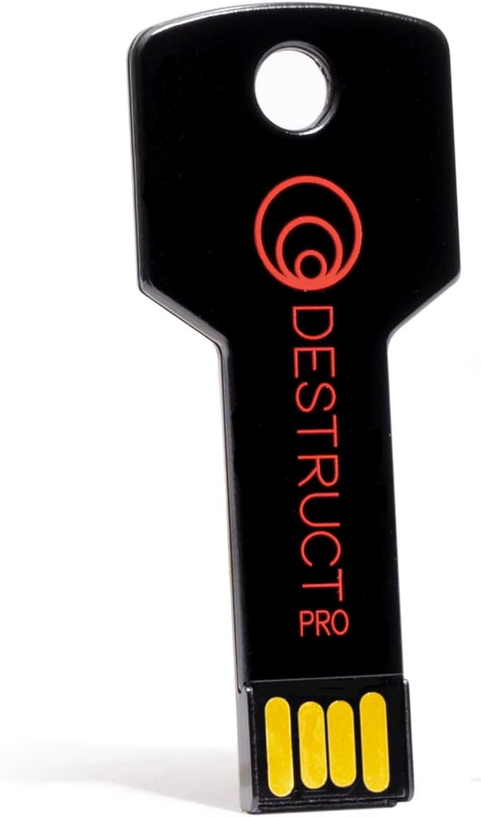 Lovell DESTRUCT PRO - USB Hard Drive Eraser & Data Destruction Tool - 3 Phase Crytopgraphic Wipe - Super Fast SMART Technology - Multi-Drive Compatibility - Works With HDD, SSD, & External Hard Drives