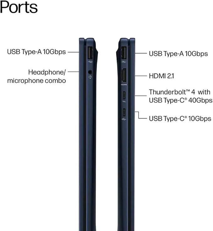 HP Omnibook X Flip 2 in 1 14’’ 2K Touchscreen Laptop, Convertible Laptop 16GB DDR5 RAM 2TB SSD, Intel Core Ultra 5 226V, Intel Arc GPU, Thunderbolt 4, Windows 11, 1 Year Office 365 with Microsoft Pen