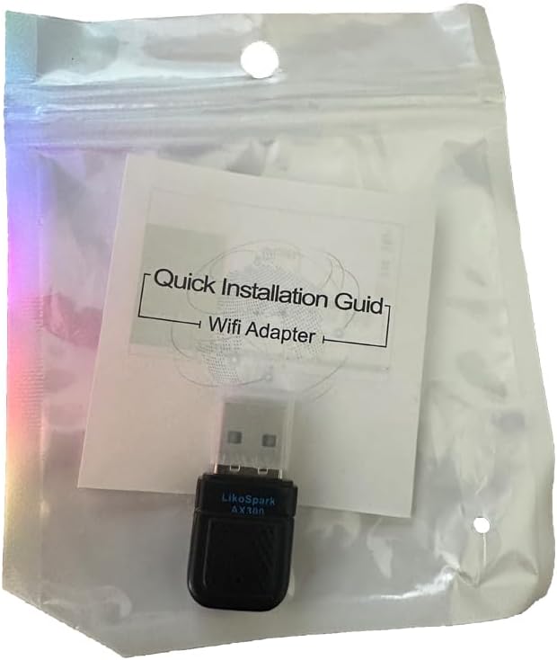 USB WiFi Adapter for Desktop PC, 2.4G 5.8G Wireless WiFi Adapter for Laptop, Wireless Network Support Windows 11/10/8/7/Xp, USB Dongle for PC