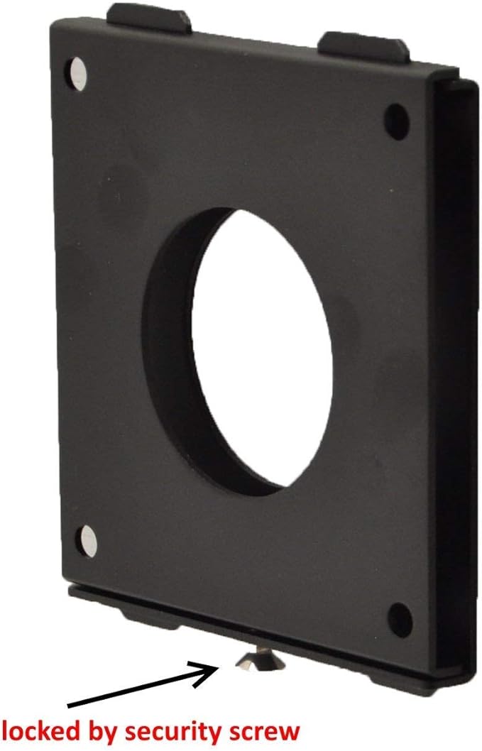 TABcare Security Anti-Theft Acrylic VESA Enclosure for Samsung Galaxy TAB A 10.1 2016 with Wall Mount Kit (Clear, TAB A 10.1 SM-T580)