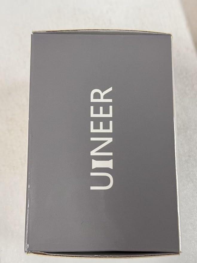 Uineer Vertical Mouse Wireless, 2.4G Rechargeable Mouse with Battery Indicator,4 Level DPI,Ergonomic Design for Comfort and Reduced Wrist Strain, Ideal for Home,Office Use (White)