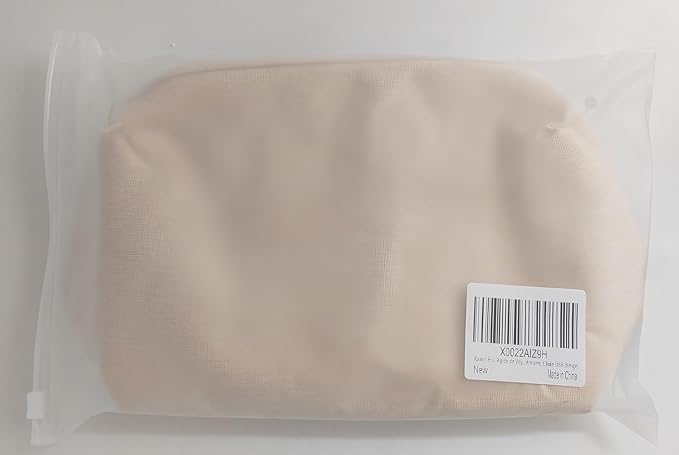 Kaxich Travel Electronics Organizer, Electronics Accessories Bag Portable Cable Organizer Case Waterproof Universal for Adapters Memory Cards, USB Cables (Beige)