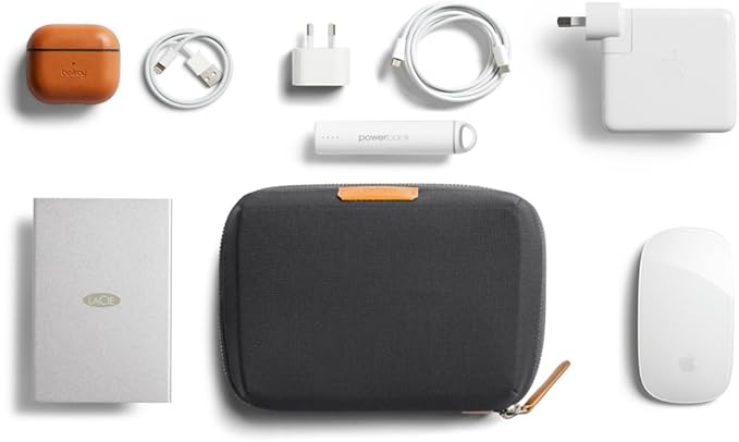 Bellroy Tech Kit Compact (Charger, Cables, Mouse, powerbank, USB Keys, dongles) - Slate