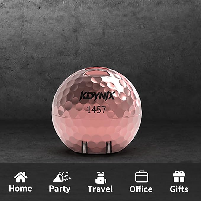 20W Dual Port Creative Golf Ball Charger Block, GaN III Power Adapter Fast Wall Charger with UL Certified, Fast Charging for iPhone 16/16 Pro/16 Pro Max/16 Plus/15/14/13/12, Galaxy, iPad, Airpods