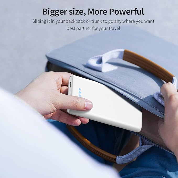Portable Charger Power Bank 25800mAh Huge Capacity External Battery Pack,Dual Output High Speed Charging Power bank with 4 LED Indicator Compatible With iPhone 15/14/13/12/8,Samsung Android Phone etc