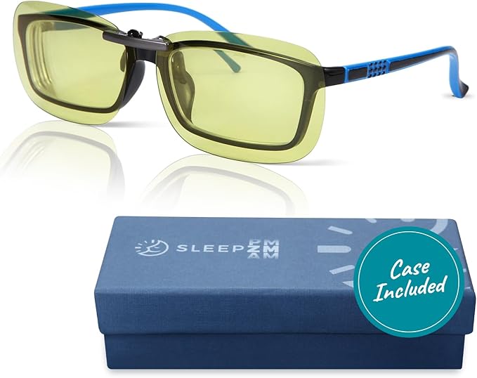 100% Blue Light Blocking Glasses - Women + Men - Better Sleep - Anti Eye Strain Protection - Computer Screens Gaming