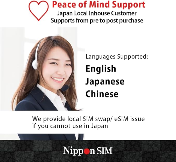 Japan SIM Card 180 Days Data Only | 15GB High-Speed 4G LTE + Unlimited Data at Reduced Speed | No Roaming Needed for Faster, Safer Access | Hotspot tethering Supported | Docomo Network | Made in Japan