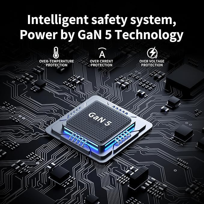 880W USB C Charger Block Charging Station 8 Port Fast Chager 140W PD PPS HUB Laptop MacBook Charger Compatible with All iPhone 17 Pro Max/17 Air/16 SE/Samsung Galaxy 25/ MacBook Pro/Air/iPad Pro