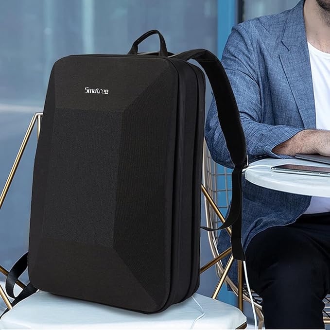 Smatree 15.6 -16 inch Waterproof Man Tech Backpack for MacBook Pro M4 2024 /M3 2023/M2 A2991 A2780 A2485,ROG Zephyrus G15/Zephyrus Duo 15 SE, IdeaPad Gaming 3,ASUS TUF F15/A15 Hard Travel Carrying Bag