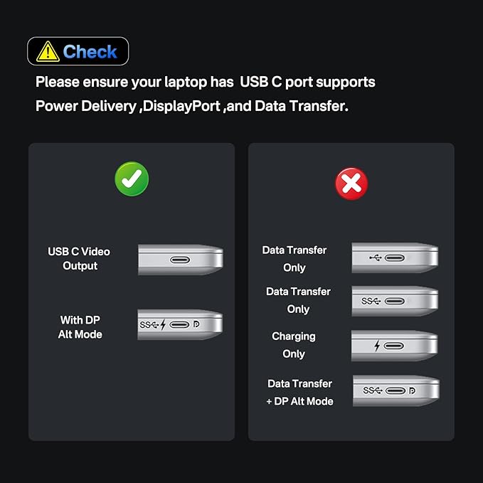 ACASIS USB C Docking Station Dual Monitors,8-in-1 Laptop Docking Station with Dual HDMI +VGA +2 * 5G USB-A/C+3.5MM Audio+PD100W, USB C HUB multiport Adapter for Dell/HP/Lenovo ThinkPad(Gray)