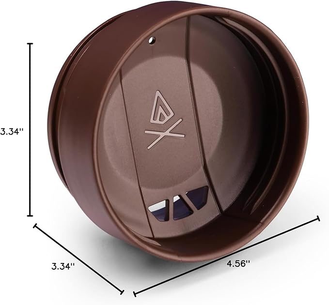 Nest 10 oz Mug, Stainless Steel, Double Walled, Vacuum Sealed & Integrates Nest Products, Cream