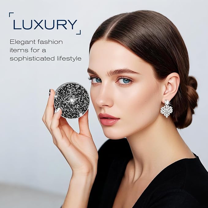 1TB Magnetic Portable SSD, USB-C 3.2 Gen 2x2 External Solid State Drives w/Speeds Up to 2000MB/s, Compact & Durable, Compatible with iPhone 15/16 Series and Other USB-C Devices, Diamond Black