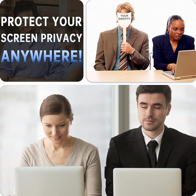 Magnetic Privacy Screen for Macbook Air 13 Inch (2018-2021, M1) / Macbook Pro 13 in (2016-2022, M1, M2), Removable Anti Blue Light Glare Filter for Mac 13In Laptop