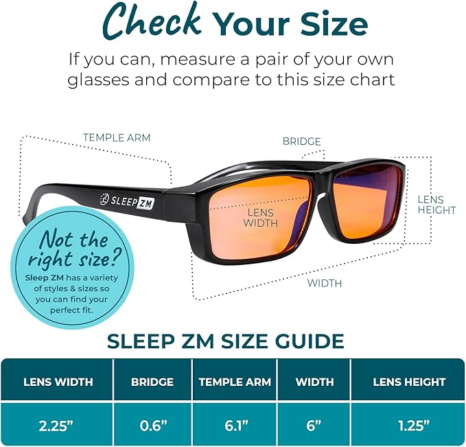 100% Blue Light Blocking Glasses - Women + Men - Better Sleep - Anti Eye Strain Protection - Computer Screens Gaming