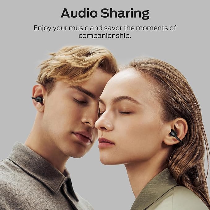 Monster Open Ear AC339 Earbuds, Bluetooth 6.0 Earphones Stereo Sound, Open Ear Clip Wireless Earbuds 40 Hours Playback, with Smart Digital Display Design, Touch Control, IPX6 Waterproof