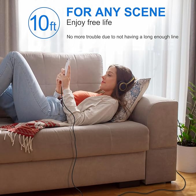 iPhone 17 16 15 Charger Fast Charging, 3 Pack PD 20W USB C Charger with 10FT Cord, USB C Cable Type C Chargers Block for iPhone 17/17 Pro/17 Pro Max/16/16 Plus/16 Pro/16 Pro Max/15/15 Pro(Black)