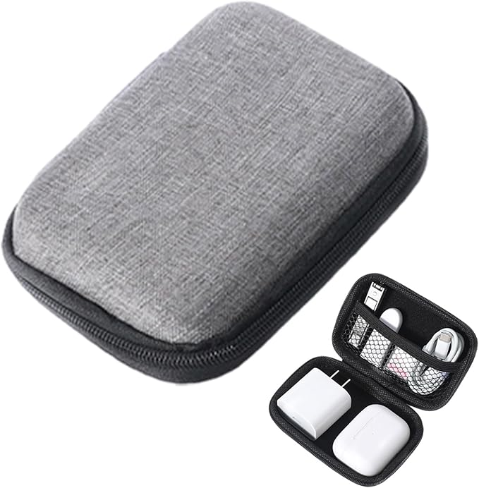 Electronic Storage Bag - Cable Organizer Pouch Electronic Accessories Carry Case - Waterproof Travel Packing Organizer Travel Digital Accessories Storage Bag for Cords