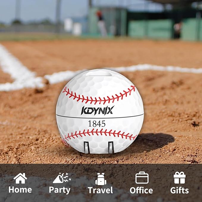 20W Dual Port Creative Golf Ball Charger Block, GaN III Power Adapter Fast Wall Charger with UL Certified, Fast Charging for iPhone 16/16 Pro/16 Pro Max/16 Plus/15/14/13/12, Galaxy, iPad, Airpods