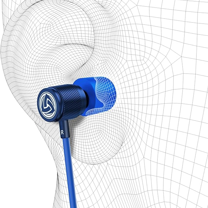 LUDOS Ultra USB C Headphones for iPhone 16 15 Pro Max Plus iPad Pro, 5 Years Warranty, Magnetic USB-C Earbuds for Samsung Galaxy S24 S23 Ultra S22 S21 FE S20 A55 A54 A53, USB Type C Earphones - Blue