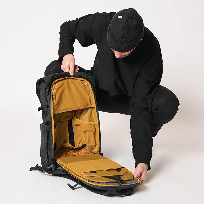 BOUNDARY X-PAC 22L Men's Women's Boundary Backpack Rucksack ERRANT PACK, Black