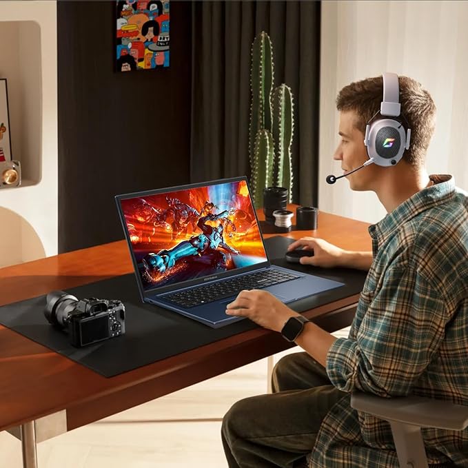 ASUS Vivobook Laptop,17.3" FHD Anti-Glare Display, Core i3-1215U (up to 4.4GHz), 24GB RAM, 2TB SSD + 128GB Portable SSD, WiFi 6E, Webcam, Keypad, Copilot, with 2019 Lifetime Office, Win 11 Pro