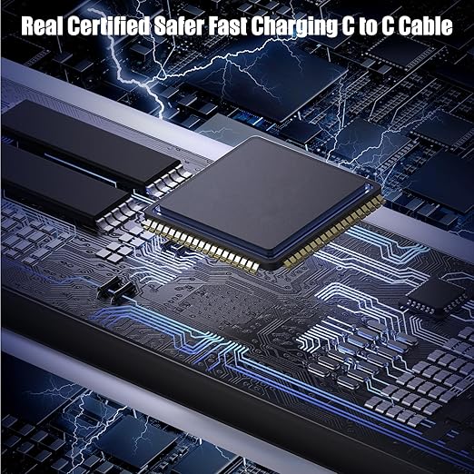 3-Pack Black 6.6FT 60W USB C to USB C Cable, Type C Fast Charging Cable for iPhone Air 17 16e 16 15 Pro Plus Pro Max,for Galaxy S25/S24, for iPad Pro/Air/mini, for MacBook Pro/Air and More