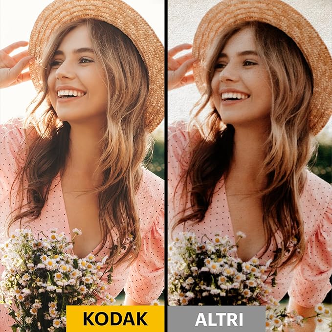 KODAK Dock Plus 4PASS Instant Photo Printer, 4x6 inches, 50 Sheets Bundle