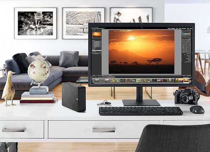 Seagate Expansion 20TB External Hard Drive HDD - USB 3.0, with Rescue Data Recovery Services (STKP20000400)