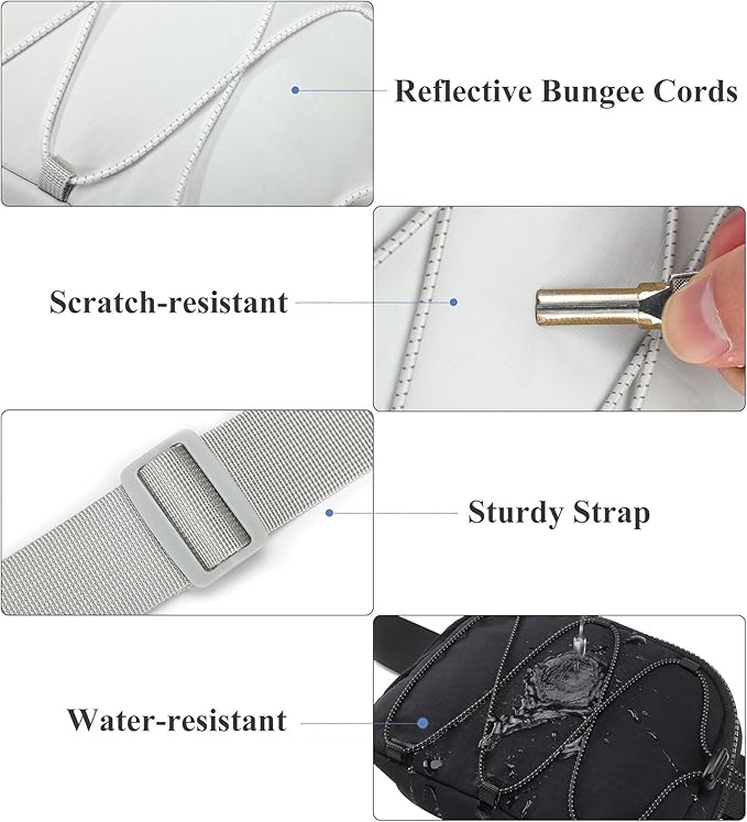 MAXTOP Small Crossbody Bags for Women Belt Bag Fanny Pack with Adjustable Strap