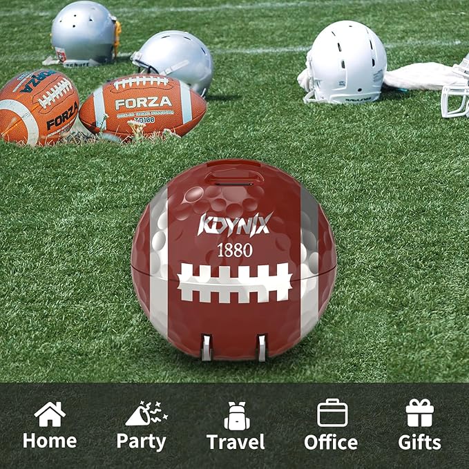 20W Dual Port Creative Golf Ball Charger Block, GaN III Power Adapter Fast Wall Charger with UL Certified, Fast Charging for iPhone 16/16 Pro/16 Pro Max/16 Plus/15/14/13/12, Galaxy, iPad, Airpods