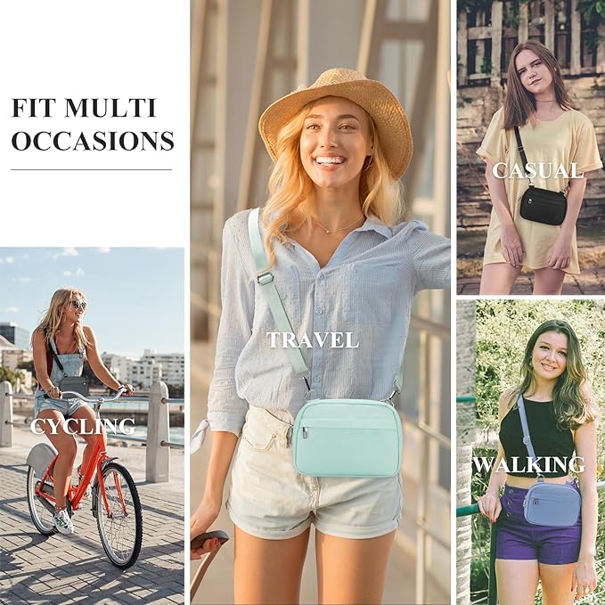 MAXTOP Small Crossbody Bags for Women Belt Bag Fanny Pack with Adjustable Strap