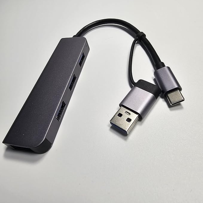 USB hub Splitter USB Splitter for Laptop,USBA 3.0 1to4,USBA/C 3.0 Splitter usbc hub for Laptop,usb3.0 Port Expander usbc Adapter to usb3.0,USB Expander,USB c hub Plug and Play
