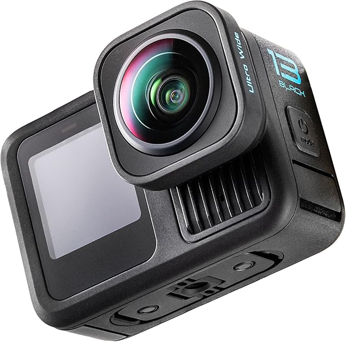 GoPro HERO13 (Hero 13) Ultra Wide Edition in Black - Waterproof Action Camera - 5.3K HDR Video, 27MP Photos, 1/1.9" Image Sensor, Live Streaming, Webcam + 64GB Card & 50 Piece Accessory Kit - Bundle