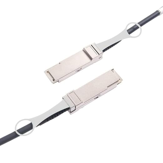 10Gtek 40G QSFP+ DAC Cable - 40GBASE-CR4 Passive Direct Attach Copper Twinax QSFP Cable for Cisco QSFP-H40G-CU5M, Meraki MA-CBL-40G-5M, Supermicro, Mikrotik, Open Switch Devices, 5-Meter(16.5ft)