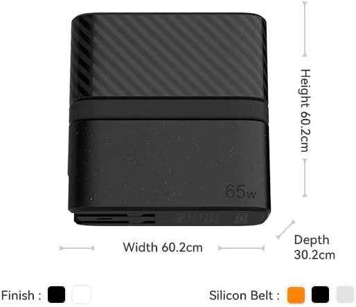 65W USB C Hub with 1TB SSD Storage, Multiport Adapter with PD Charging, USB 3.2 Ports, 4K HDMI for Laptop, Phone, Tablet Data Transfer
