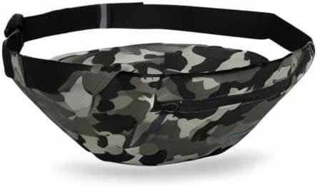 MAXTOP Large Crossbody Fanny Pack with 4-Zipper Pockets,Gifts for Enjoy Sports Festival Workout Traveling Running Casual Hands-Free Wallets Waist Pack Phone Bag Carrying All Phones