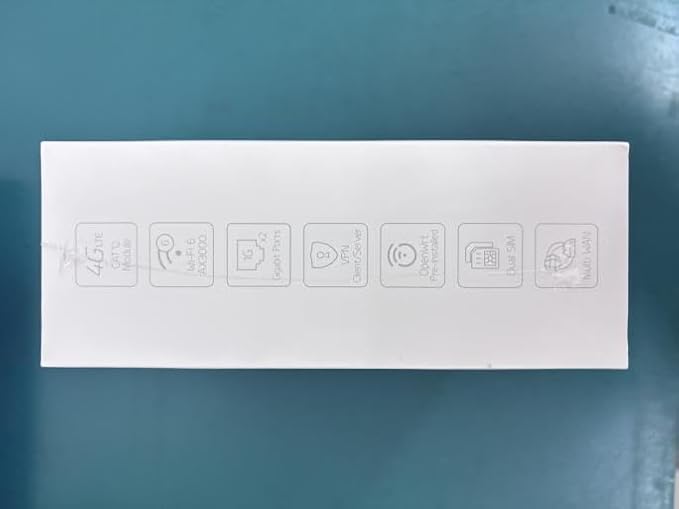 GL-X2000(Spitz Plus) Cellular Gateway 4G LTE Router for Home, RV, Road trips, Offices, CAT 12, Wifi 6 Router, Detachable Antennas, Dual-SIM, T-Mobile & AT&T IoT Certified, OpenVPN, WireGuard (NA Only)