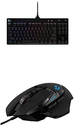Logitech G PRO Mechanical Gaming Keyboard and Logitech G502 HERO High Performance Gaming Mouse Bundle