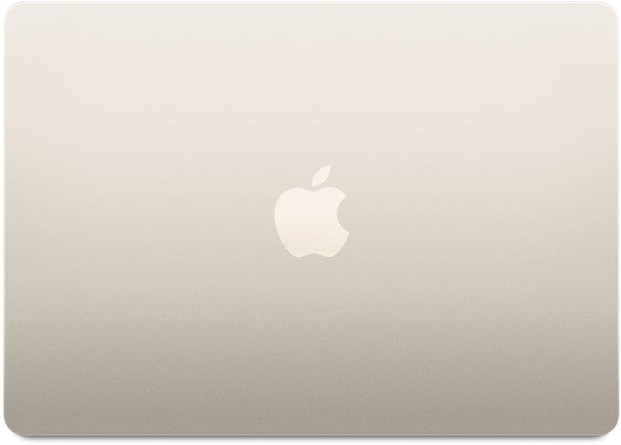 Apple 2022 MacBook Air with Apple M2 Chip, 13-inch, 16GB RAM, 256GB SSD Storage - Starlight (Renewed)