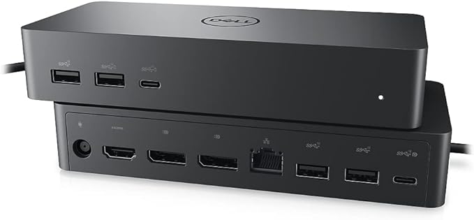 Dell Universal Dock (UD22): USB-C Docking Station with A Future-Ready Design + ZoomSpeed HDMI Cable + ZoomSpeed DisplayPort Cable + ZoomSpeed Ethernet Cable - ZoomSpeed Dock Hub Bundle