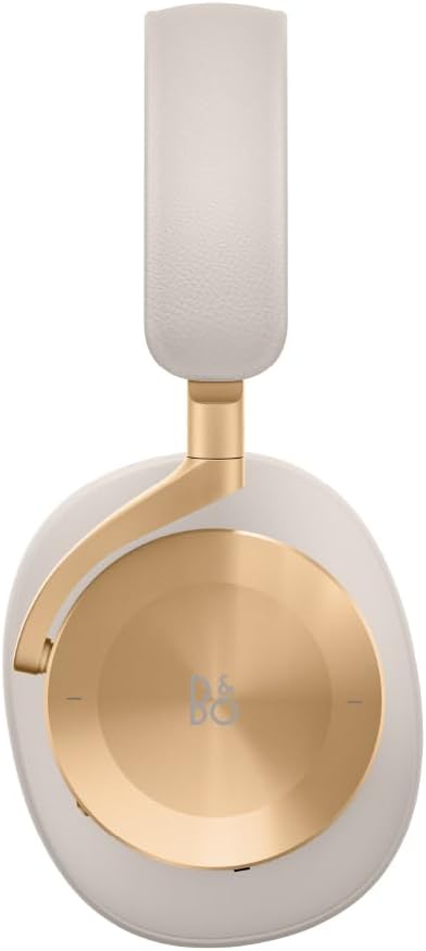 Bang & Olufsen Beoplay H95 Premium Comfortable Wireless Active Noise Cancelling (ANC) Over-Ear Headphones with Protective Carrying Case, Gold Tone