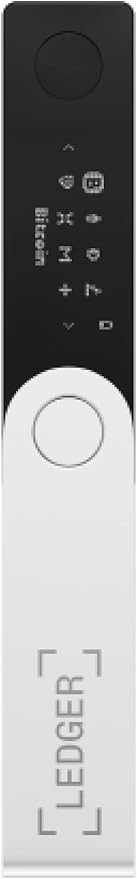 Ledger Nano X (Onyx Black) Crypto Hardware Wallet - Bluetooth - The Best Way to securely Buy, Manage and Grow All Your Digital Assets