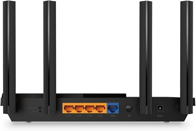 TP-Link AX1800 WiFi 6 Router V4 (Archer AX21) – Dual Band Wireless Internet, Gigabit, Easy Mesh, Works with Alexa - A Certified for Humans Device, Free Expert Support