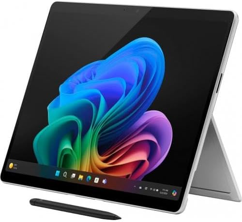Microsoft Surface Pro 2-in-1 Laptop/Tablet (2024), Windows 11 Copilot+ PC, 13" Touchscreen Display, Snapdragon X Plus (10 Core), 16GB RAM, 512GB Storage, Platinum