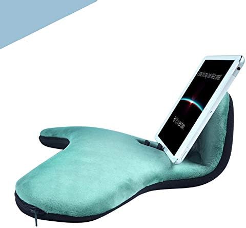 Phone Wrist Support/Soft Pillow Stand/2021 New Multi-Angle Tablet Stand/Phone Holder/Pillow Lap Pad Stand,for Ipad,Phones,Tablets, Ereaders,Books(Malachite-Green)