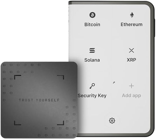 Ledger STAX - Premium from Every Angle - Now Enhanced Recovery Key, Your Private Backup to Access Your Assets with a Secure tap