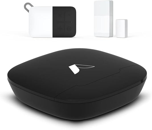 Abode 3 Piece Wireless Security Kit – Expandable to Protect Your Whole Home - Easy DIY Installation Optional Professional Monitoring Compatible with Alexa & Google Assistant (104067/A)