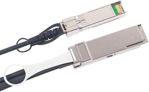 10Gtek 40G QSFP+ to 4xSFP+ Breakout DAC for Cisco QSFP-4SFP10G-CU1.5M - 40GBASE-CR4 Passive Direct Attach Copper Twinax QSFP to SFP Cable for Cisco Devices, 1.5-Meter