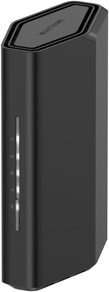 NETGEAR Nighthawk Dual-Band WiFi 7 Router (RS100) – Security Features, BE3600 Wireless Speed (up to 3.6 Gbps) - Covers up to 2,000 sq. ft., 50 Devices – 2.5 Gig Internet Port - Free Expert Help