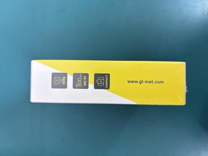 GL.iNet GL-MT300N-V2 (Mango) Portable Mini Travel Wireless Pocket VPN WiFi Router - 2X Ethernet Ports | USB 2.0 | OpenWrt | OpenVPN/Wireguard for Public & Hotel Wi-Fi | Easy to Set up via Admin Panel